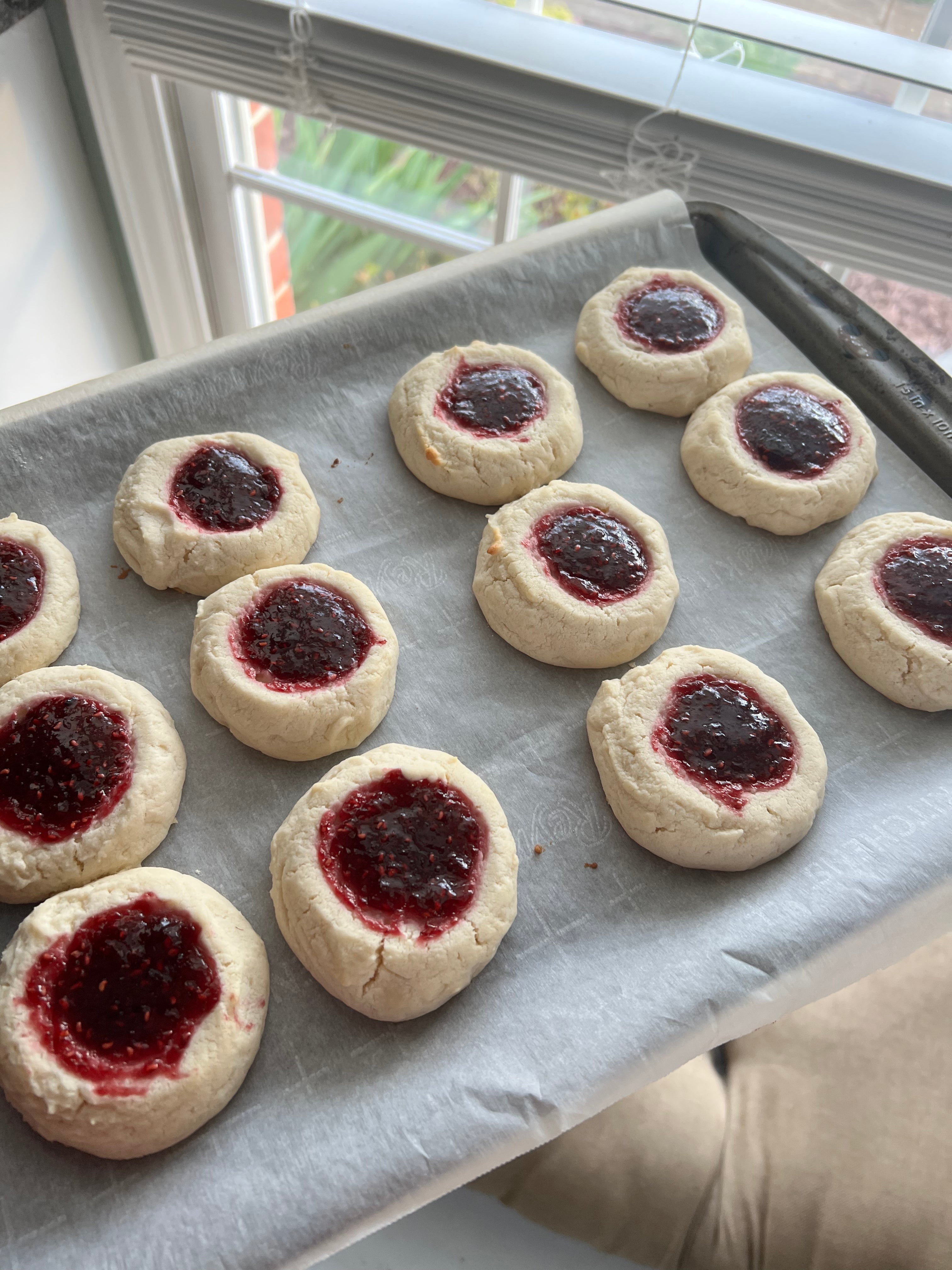 Jam Thumbprint Cookie Recipe – Wandering Lark, LLC Jam Thumbprint Cookie Recipe – Wandering Lark, LLC