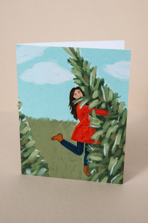 Tree Hugger Greeting Card Set