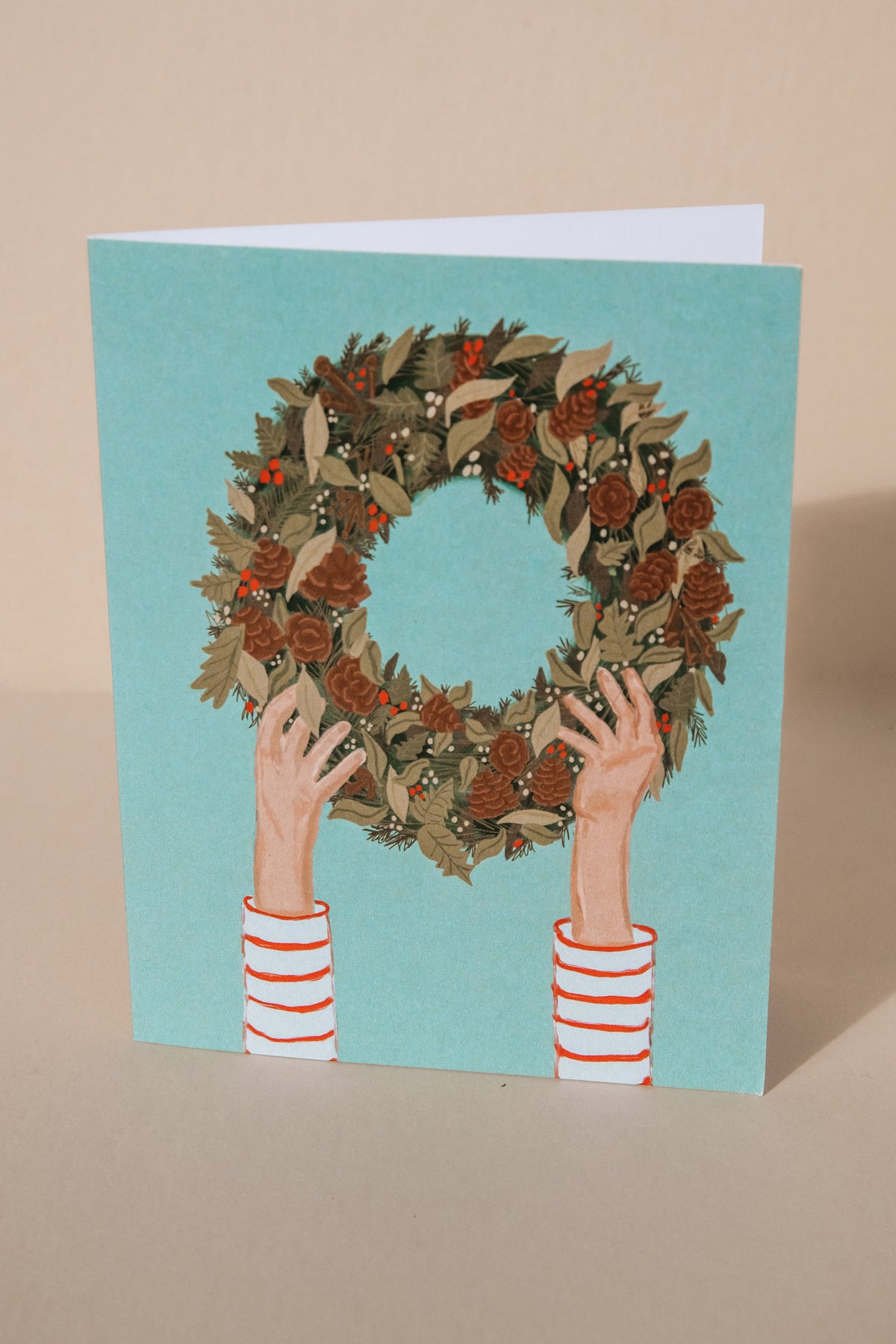 Wreath Greeting Card Set