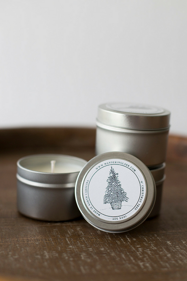 O' Christmas Tree Travel Tin